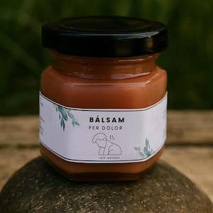 Botanical Warming Balm | Natural balm for tense areas with herbs and essential oils 30g