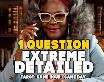 SAME HOUR 1 Question Tarot Reading, One Tarot Reading, 1 Question Tarot Reading, Fast Tarot Reading Accurate Psychic Insights, One Question