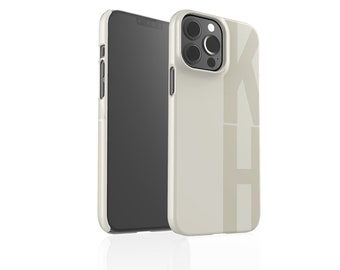 iPhone 15 Case | Bone Initial iPhone 15 14 13 12 11 X XR XS SE Pro Plus Pro Max Mini Case | Personalized iPhone Case | Initial iPhone Case