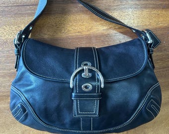Coach Limited Edition: Soho Large Flap Signature Hobo Purse