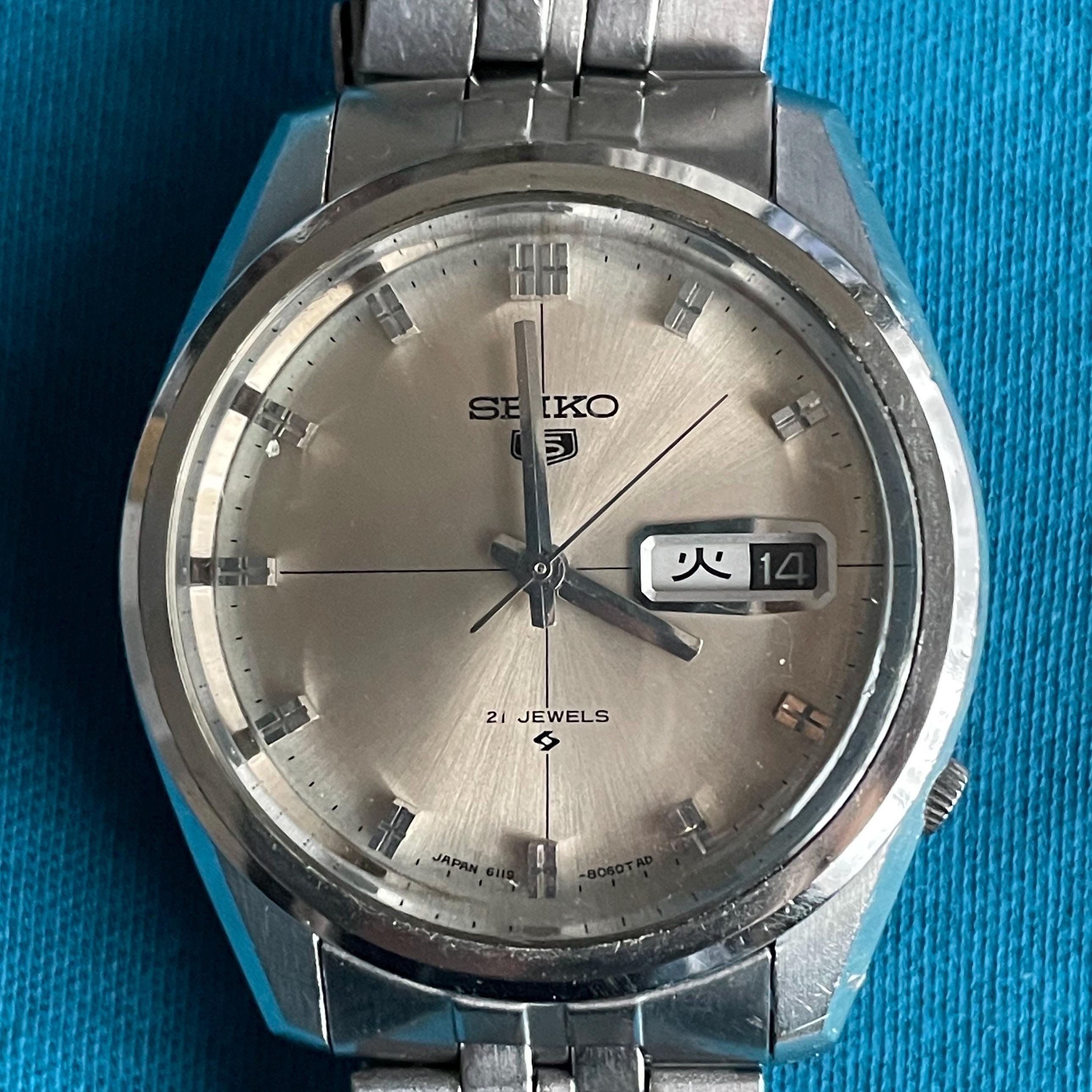Seiko 5 6119 - Etsy