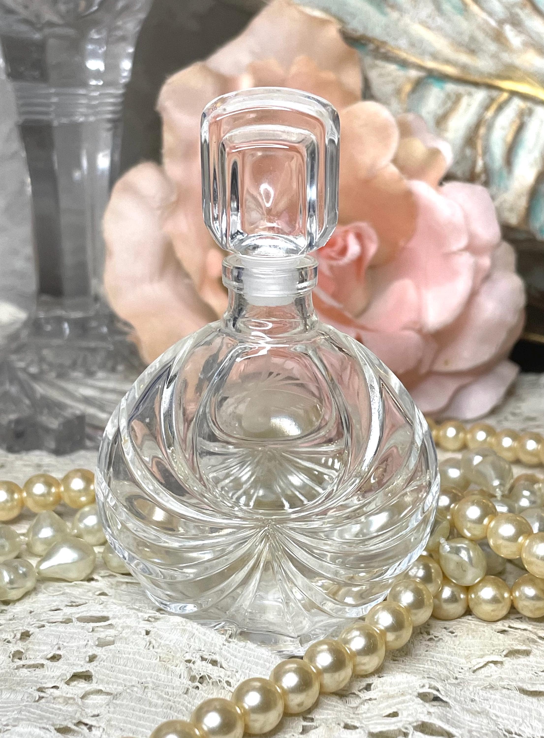 French Crystal Perfume Bottles - Etsy