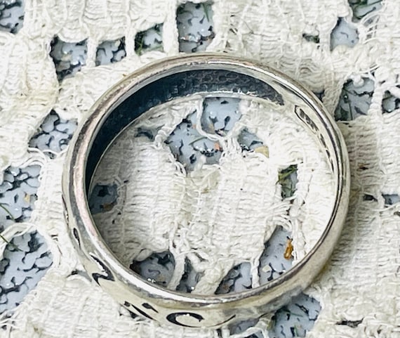 Sterling Silver Ocean Waves Ring   Beach Lover Ri… - image 3