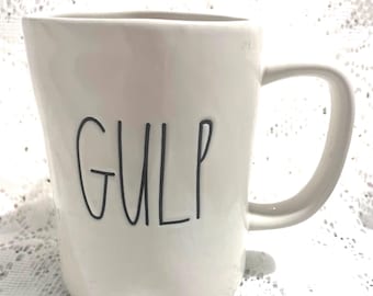 When you NEED a Lot of Coffee!!Gulp! Rae Dunn Artesian Big Mug Coffee Cup