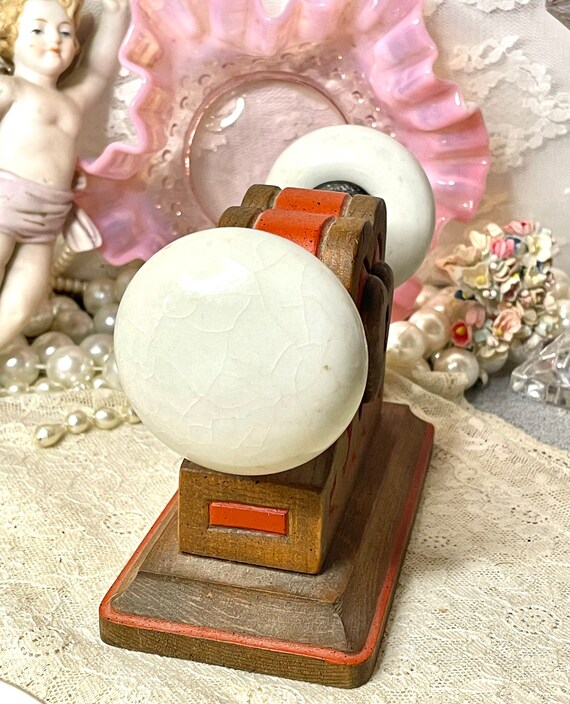 Antique Double Door knobs Repurposed Bracelets Ho… - image 9