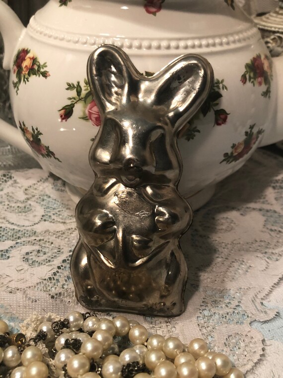 Home & Living Rabbit Chocolate mold Large Antique Rabbit Mold old