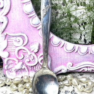 Antique Silver Baby Spoon, Toddler Spoon ,Child spoon   Youth  vintage
