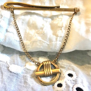 Anson Gold Filled Vintage Tie Clasp, Tie clip , Tie Bar