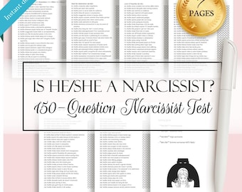Is He/She a Narcissist? 150-Question To Know