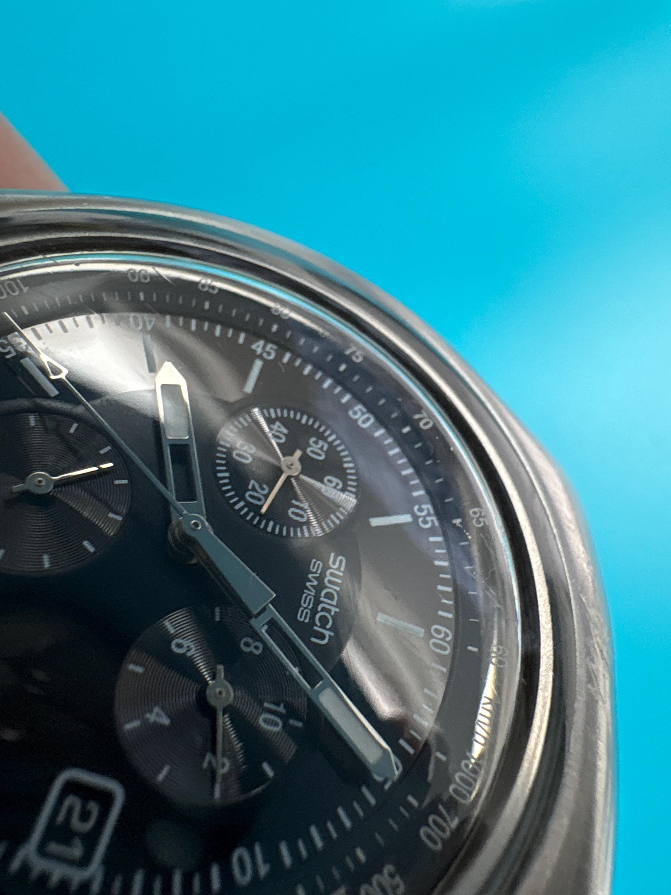 Swatch THE MOONSCOPE | Irony the Chrono (YOS400G) | 47mm - Etsy Canada