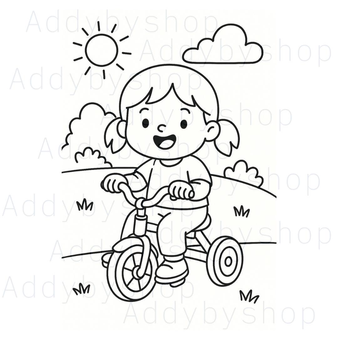 Toddler Daily Routine Coloring Pages: Kids Activities (PDF Download) - Etsy