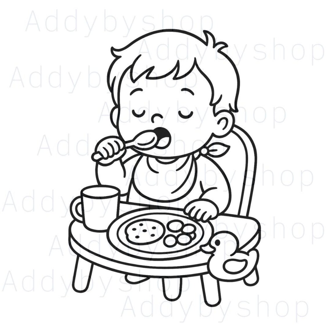 Toddler Daily Routine Coloring Pages: Kids Activities (PDF Download) - Etsy