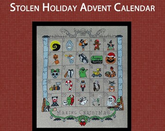Stolen Holiday Adventskalender - Digitales Muster PDF