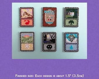 MtG Card Minis - Cross Stitch Pattern