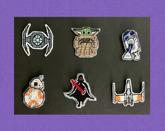 Galaxy Far Away Minis - Cross Stitch Pattern
