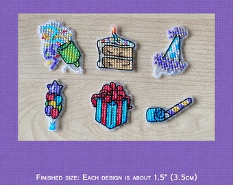 Birthday Minis - Cross Stitch Pattern