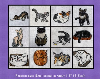 Cat Minis - Cross Stitch Pattern