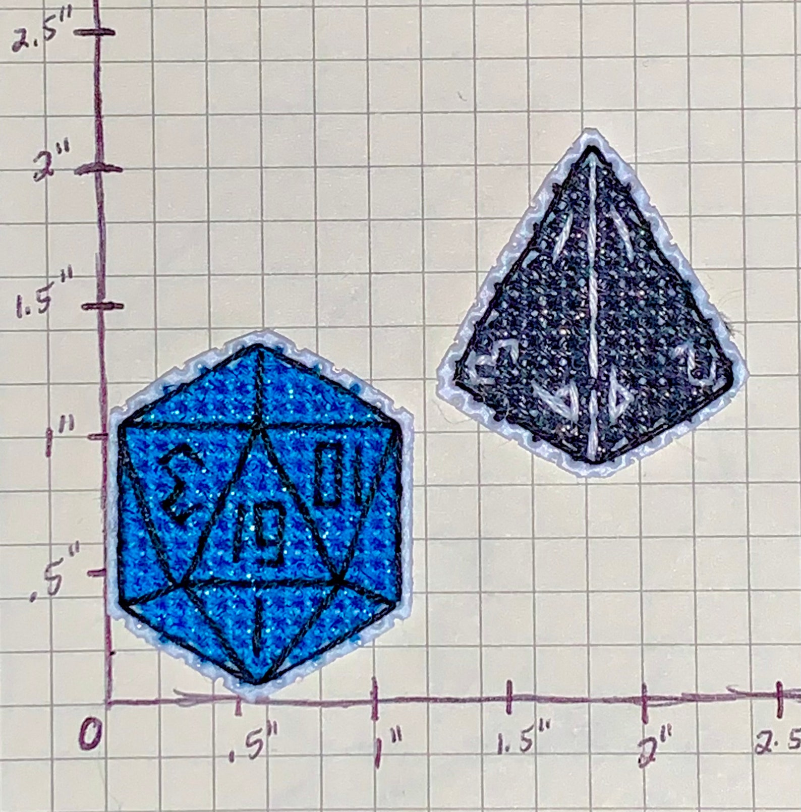 Dice Minis - Cross Stitch Pattern - Etsy