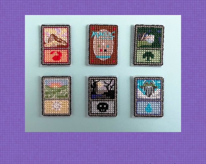 MAGIC the GATHERING Cross Stitch Instant Download PDF - Etsy