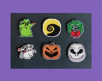 Halloween Town Minis - Cross Stitch Pattern