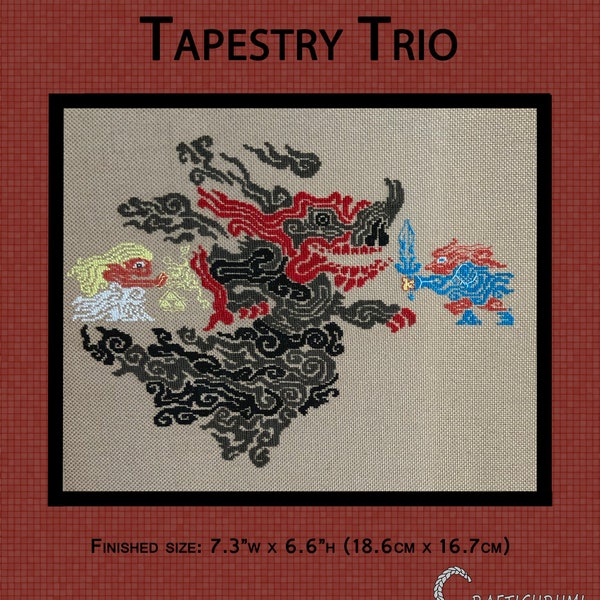 Tapestry Trio - Cross Stitch Pattern