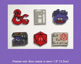 TTRPG - Cross Stitch Pattern