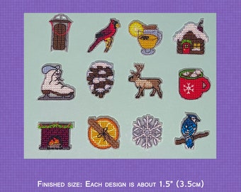 Winter Minis 2 - Cross Stitch Pattern