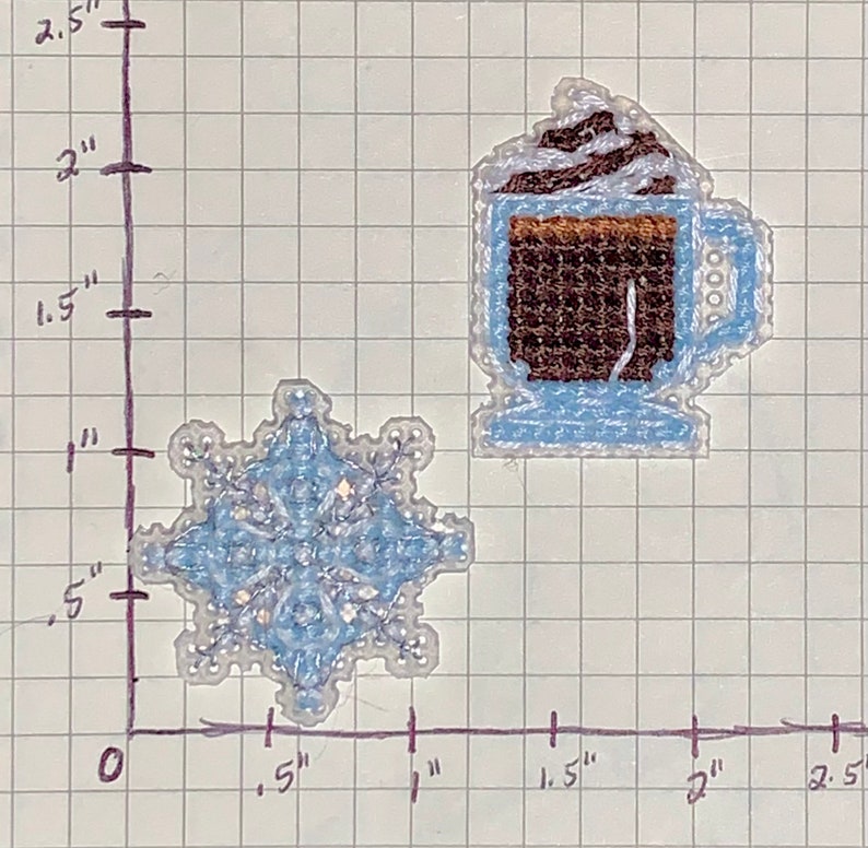 Winter Minis Cross Stitch Pattern