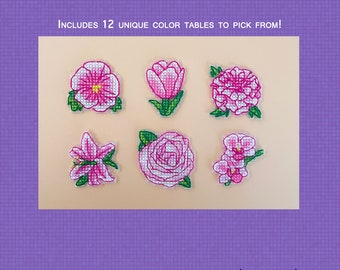 Flower Minis - Cross Stitch Pattern