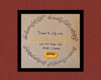 Lord of the Ring - Cross Stitch Pattern