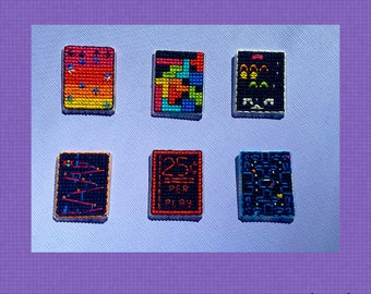 Arcade Minis - Cross Stitch Pattern