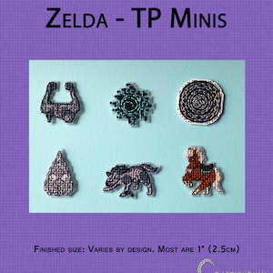 Zelda: TP Minis - Cross Stitch Pattern