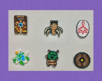 Zelda: BotW Minis - Cross Stitch Pattern