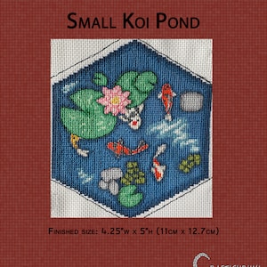 Small Koi Pond - Cross Stitch Pattern