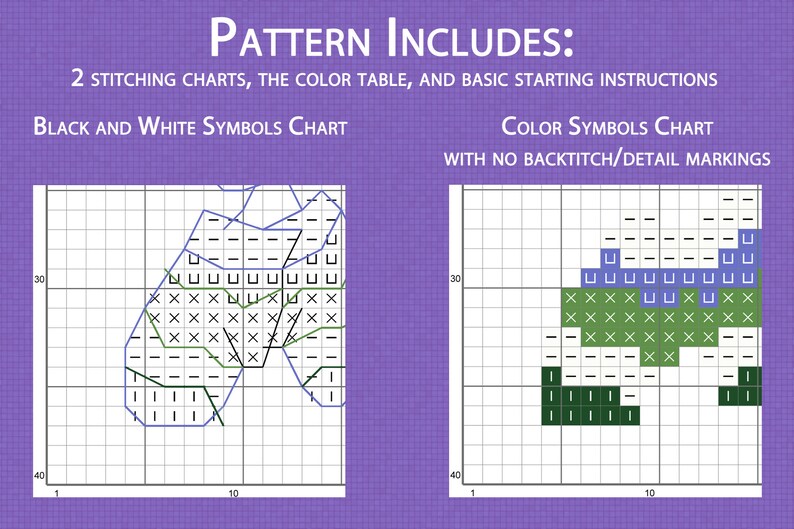 Winter Minis Cross Stitch Pattern