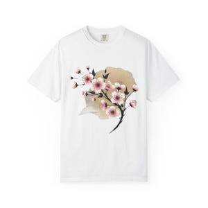 Floral Unisex T-Shirt - Artistic Blossom Design, Boho Style Tee, Nature Lover Gift, Casual Wear, Spring Outfit