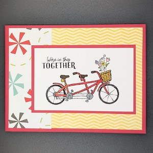 In This Together Notecard – Handstamped Greeting Card, Stampin' Up!