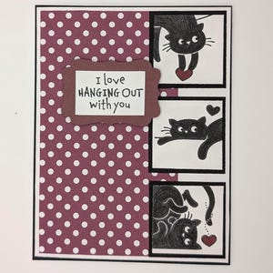 Carte pour notes Accrochez-vous – Carte de voeux faite main, Stampin' Up !