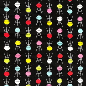 Roamin&#39; Holiday, Barbeque Fabric - Pam Bocko