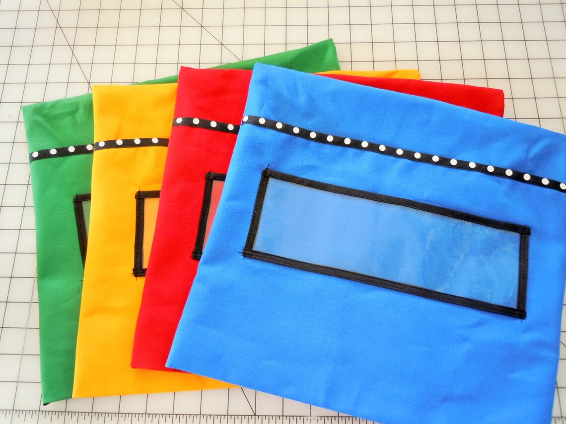 Name Tag Sleeve Seat Sack Any Color Etsy