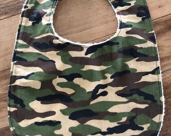 Camo Bib -  Infant or Toddler