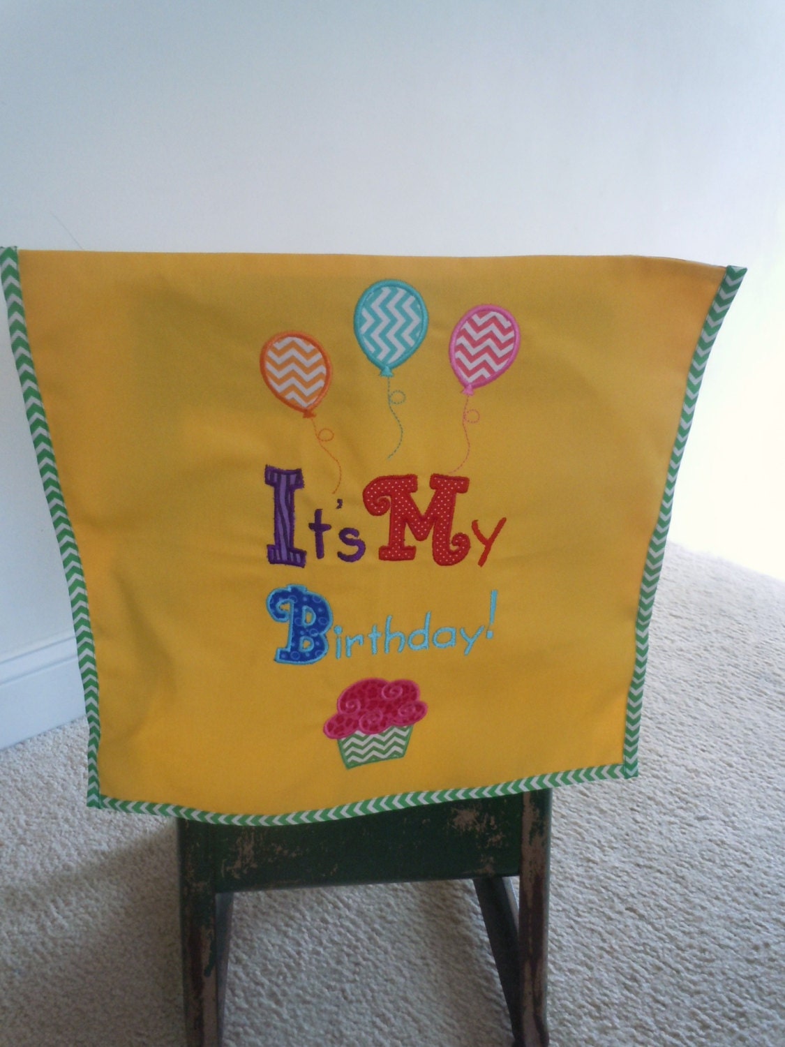 It's My Birthday Chair Cover