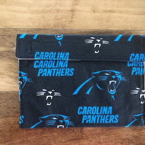 Carolina Panthers - Reusable Snack & Sandwich Bags