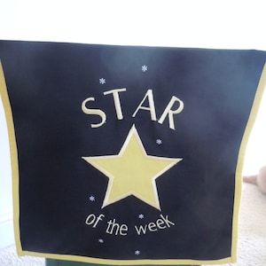 Star of the Week Chair Cover