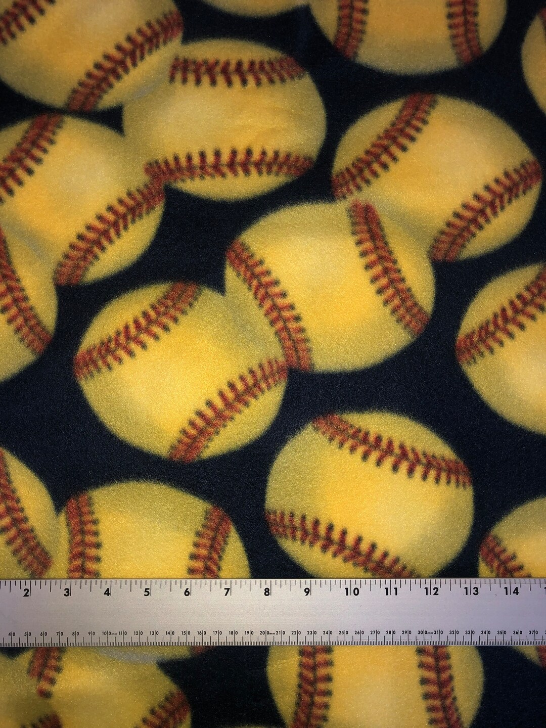 Softball Fleece Blanket Extra Large Etsy