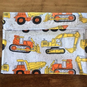 Tractors - Reusable Snack & Sandwich Bags