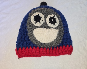 Thomas and friends Thomas the train engine beanie style hat size 6 months