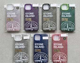 Coque iPhone Design Boussole Style Stone Island – Streetwear Moderne | Compatible iPhone 11 à 17 Pro Max | Personnalisation Disponible