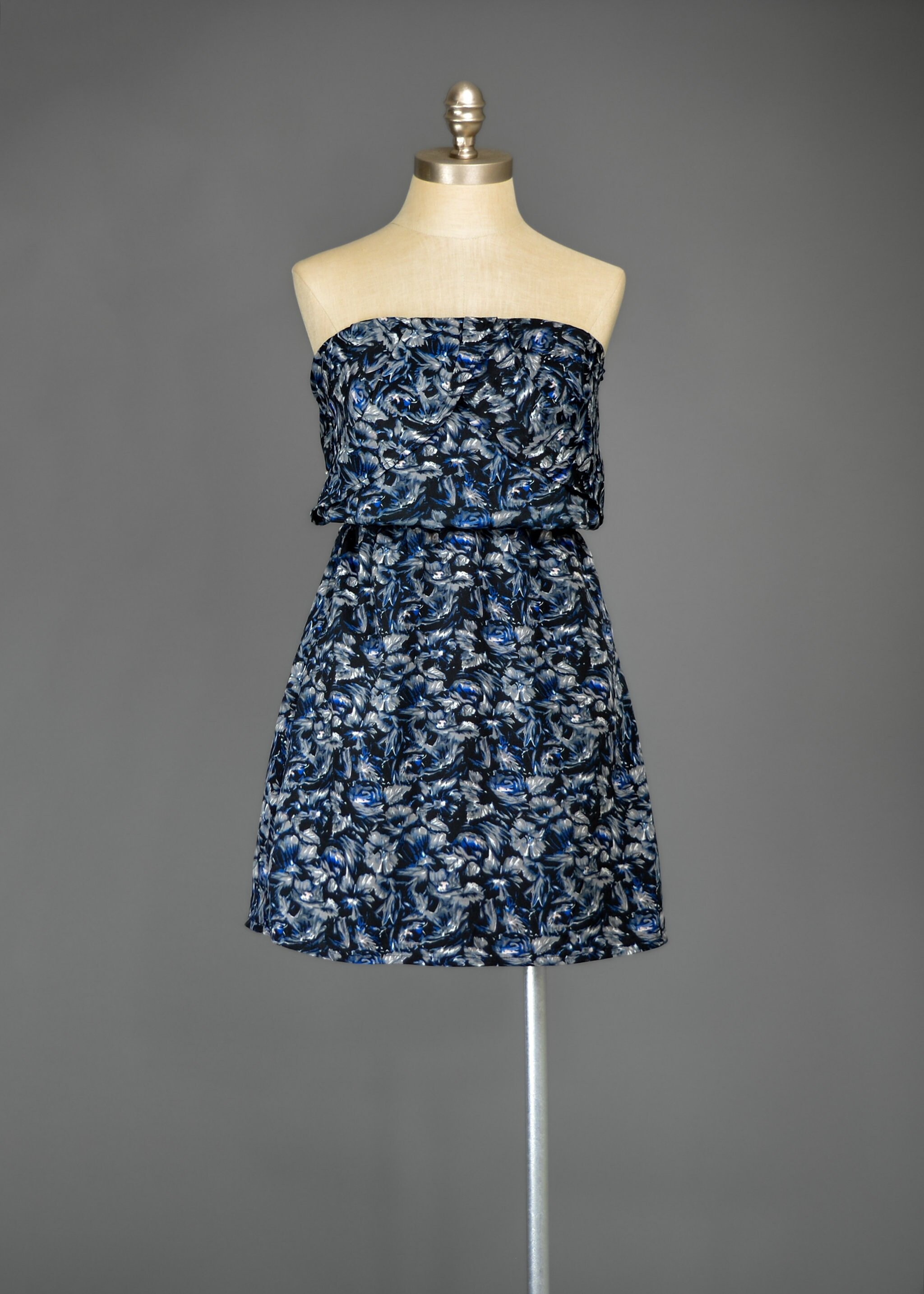 black floral sundress