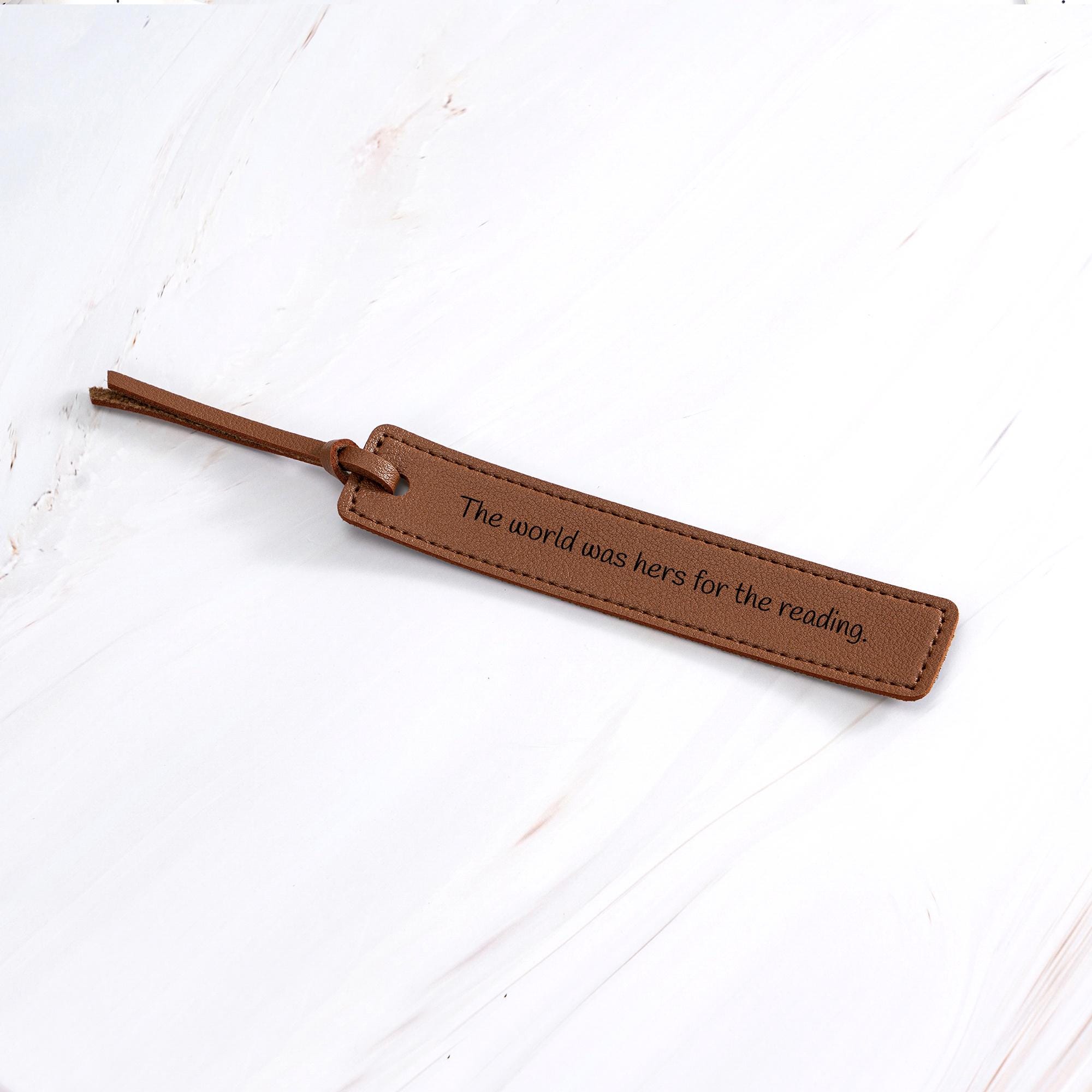 Engraved Bookmark, Custom Text Bookmark, Graduation Gift for Men or ...